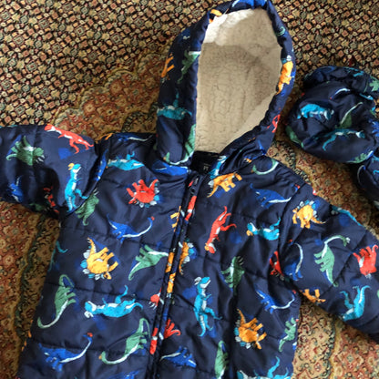 Dino Snow Suit, Kids 18 Month (12-18M)