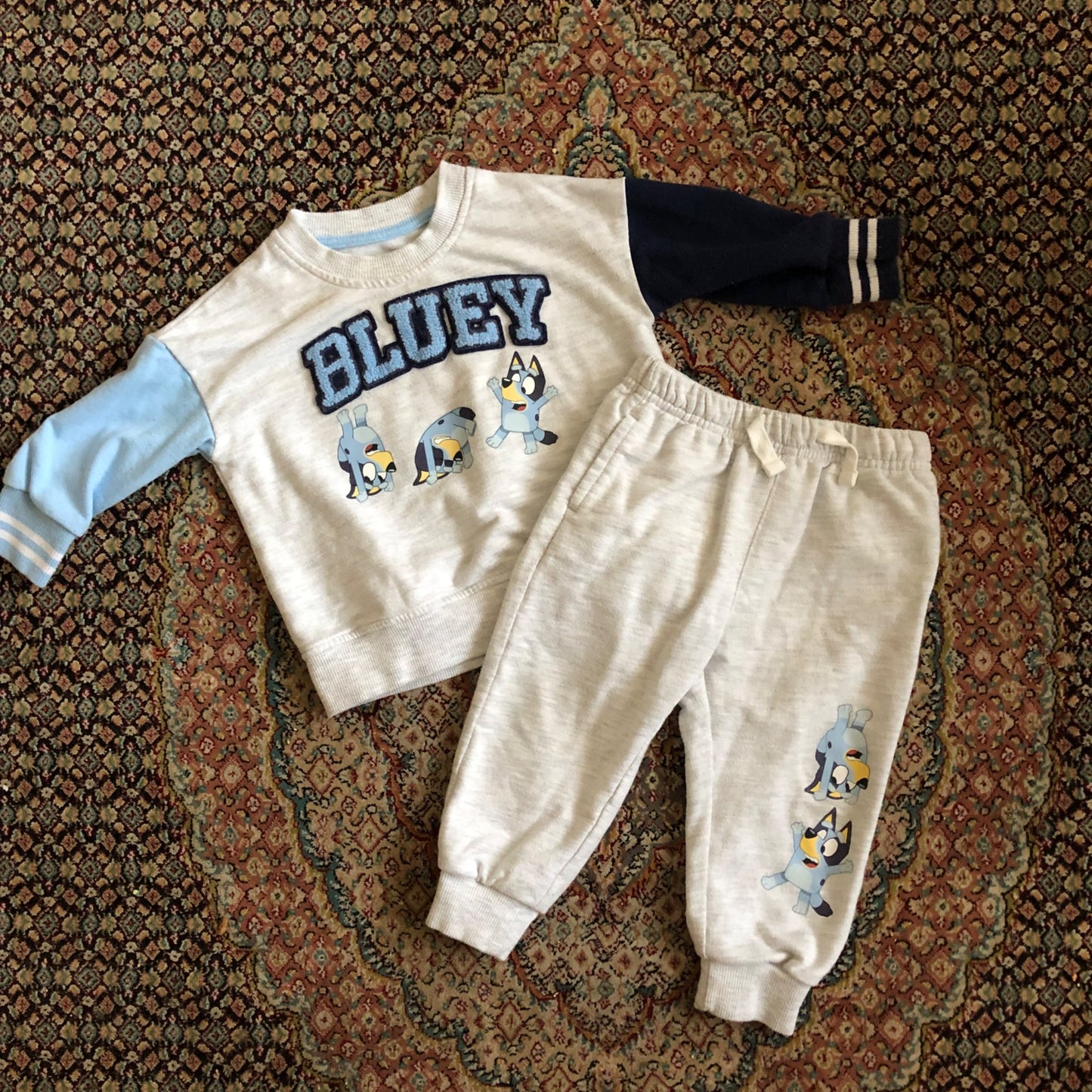 Bluey Sweat Set, Kids 12 Month (9-12M)
