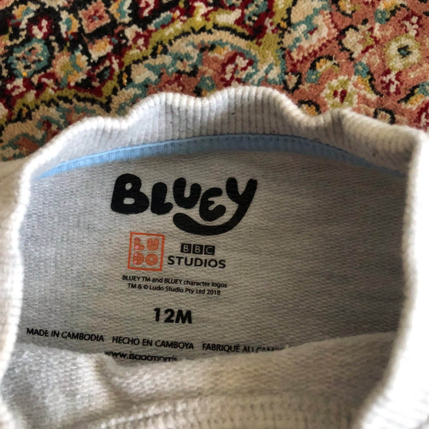 Bluey Sweat Set, Kids 12 Month (9-12M)