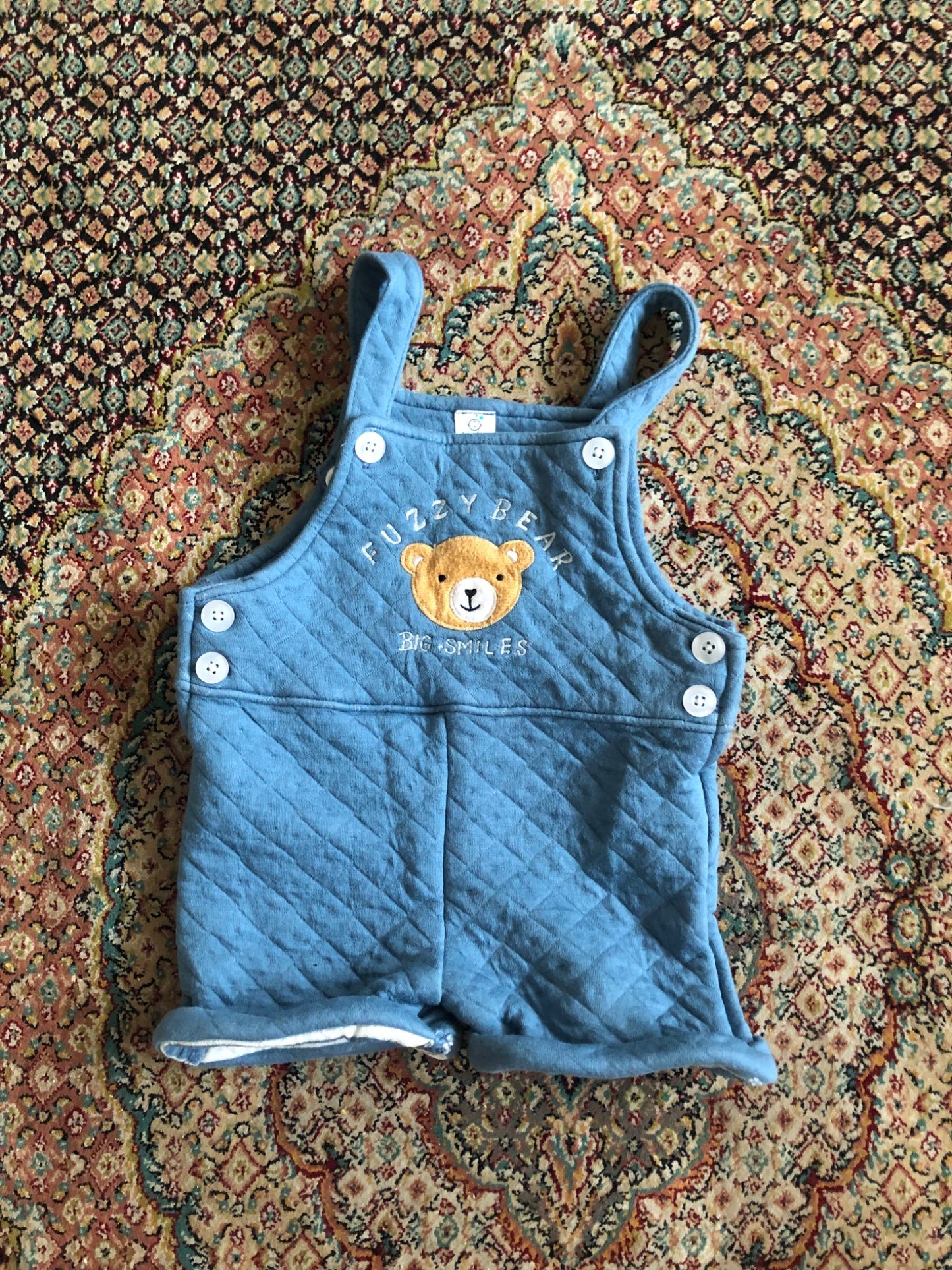 Teddy Shortalls , Kids 9 Month (6-9M)