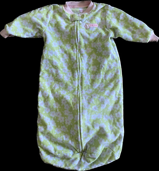 Floral Sleep Sack 0-6 Months, 0-6 Months (Small)