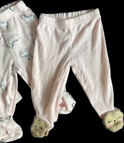 0-3 Month Girl’s Pants, Kids 3 Month (0-3M)