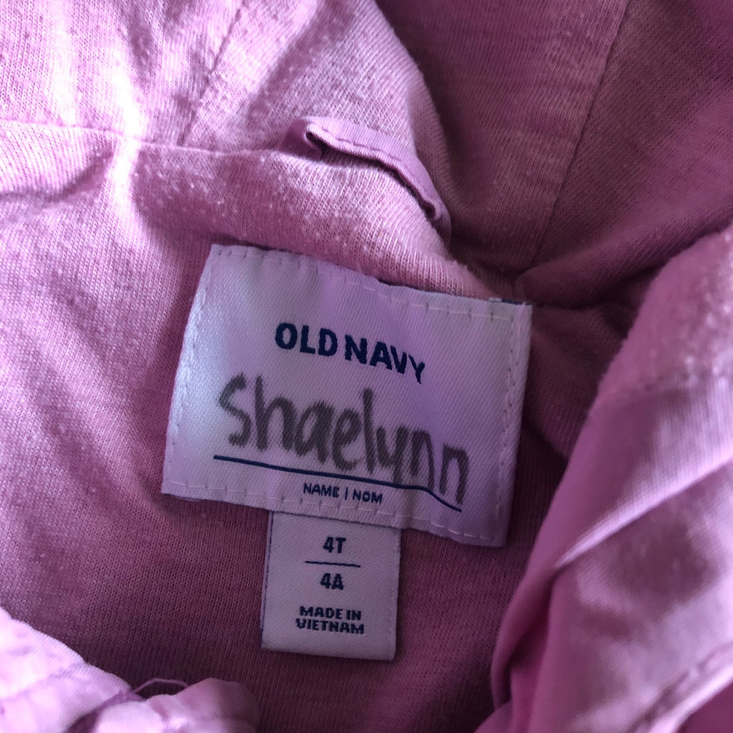 Old Navy Purple Jacket, Kids 4/4T