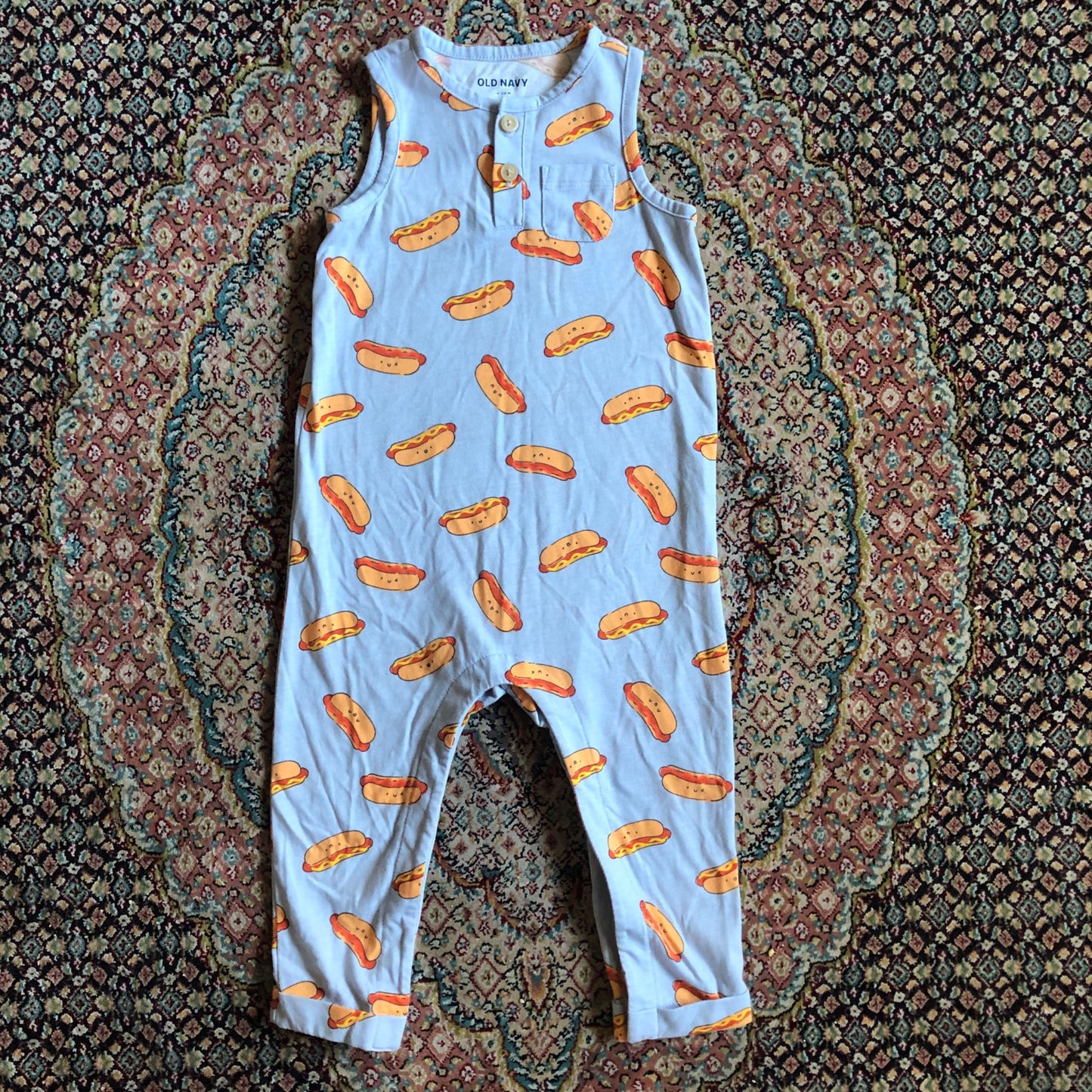 Hotdog Romper, Kids 24 Month (18-24M)