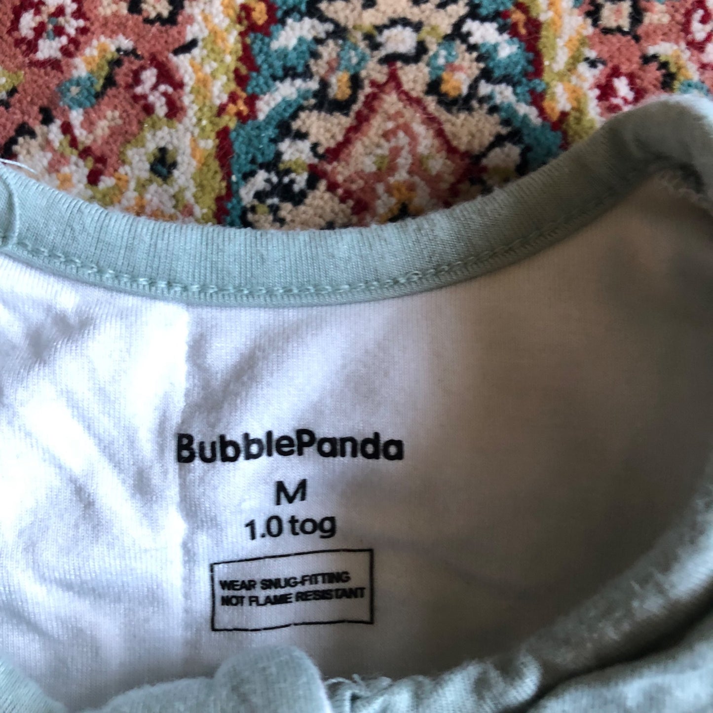 Bubble Panda Footed Sleep Sack, 12-18 Months (Large)