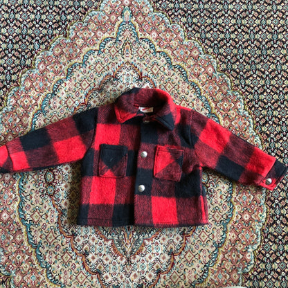 Vintage Lumberjack Jacket, Kids 12 Month (9-12M)