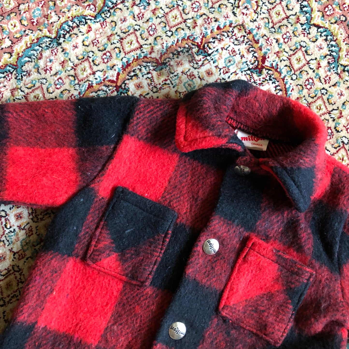 Vintage Lumberjack Jacket, Kids 12 Month (9-12M)
