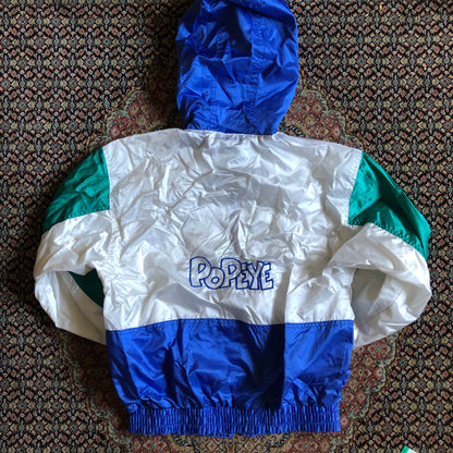 Vintage Popeye Windbreaker, Kids 12