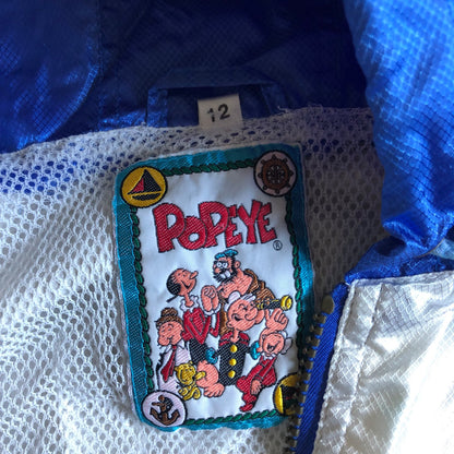 Vintage Popeye Windbreaker, Kids 12