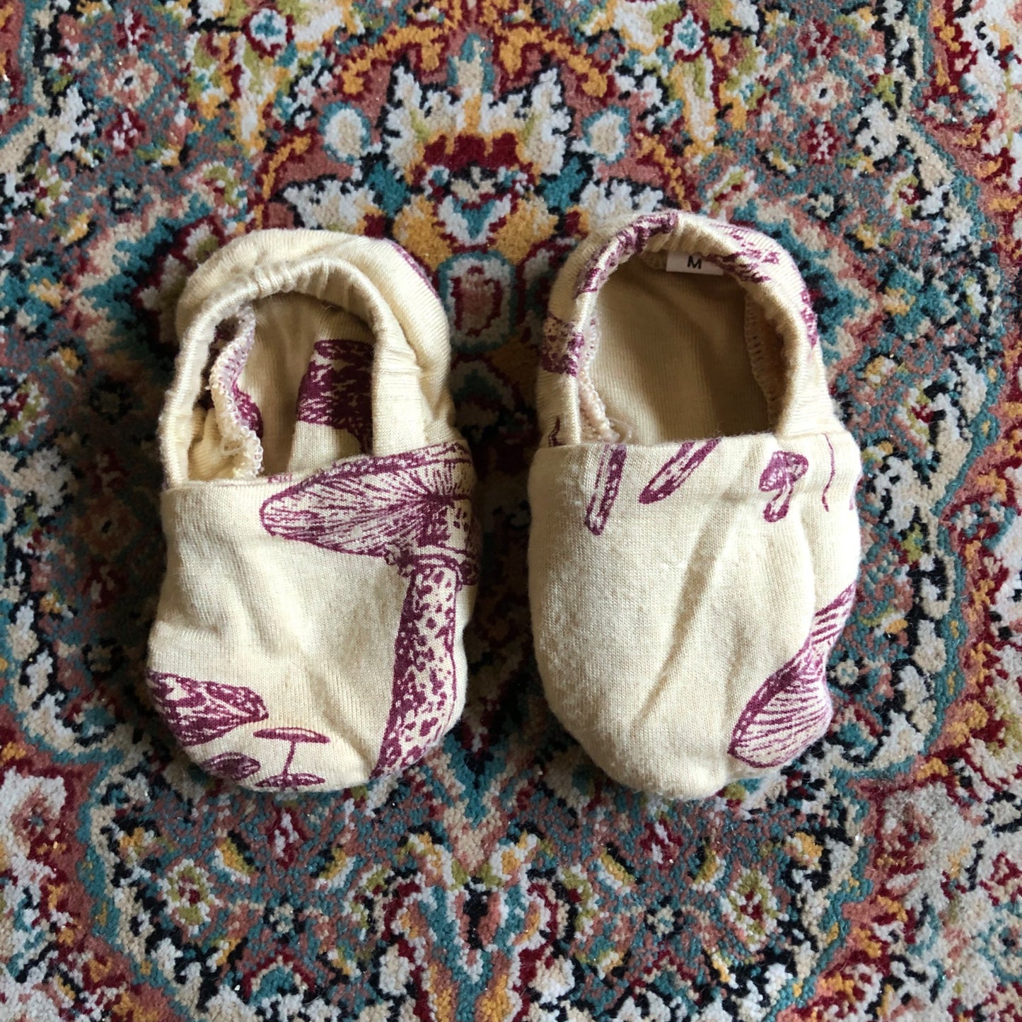 Mushroom Slippers, Shoes 0 (Baby: 0-12 mth)