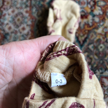 Mushroom Slippers, Shoes 0 (Baby: 0-12 mth)