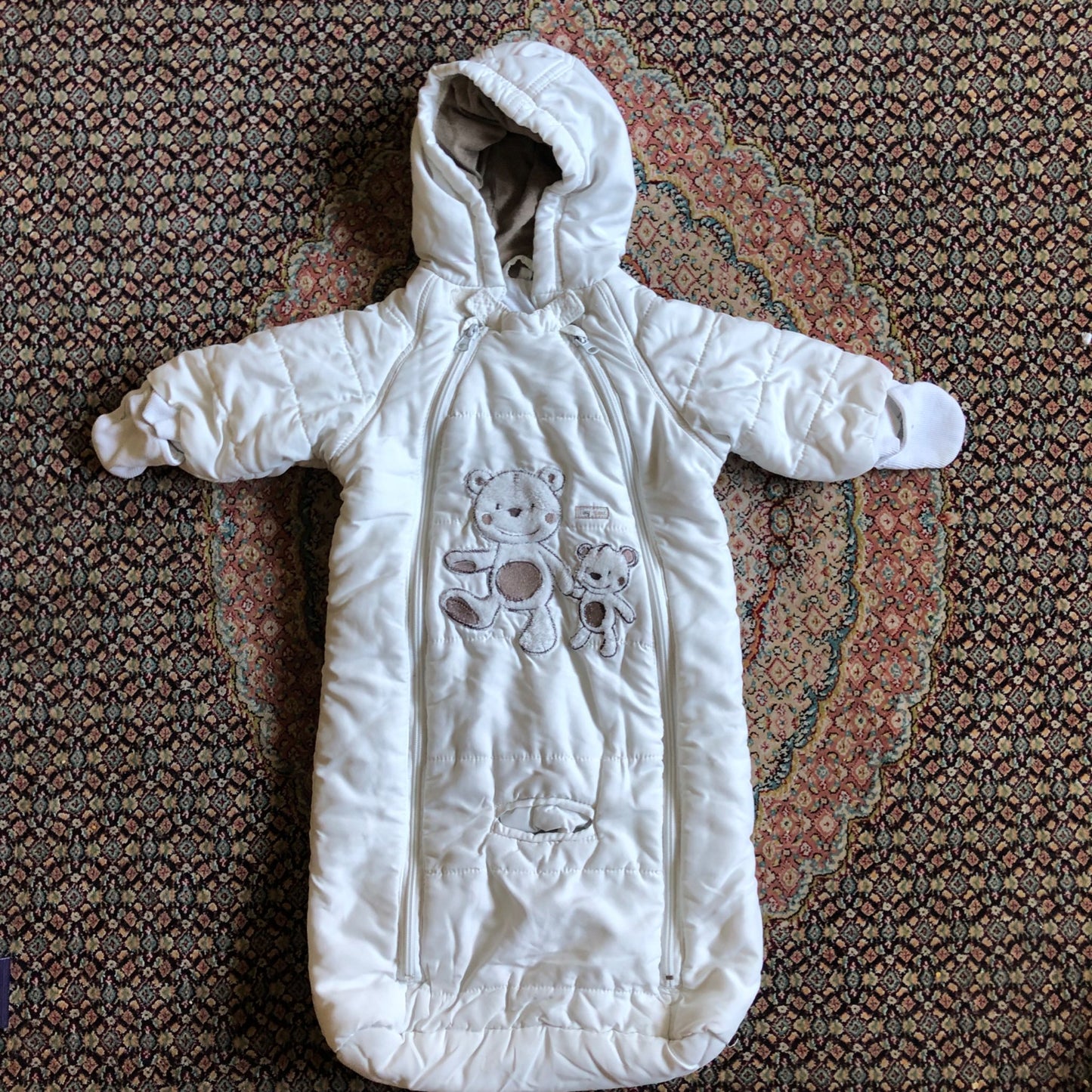 White Bunting Bag, Kids 6 Month (3-6M)