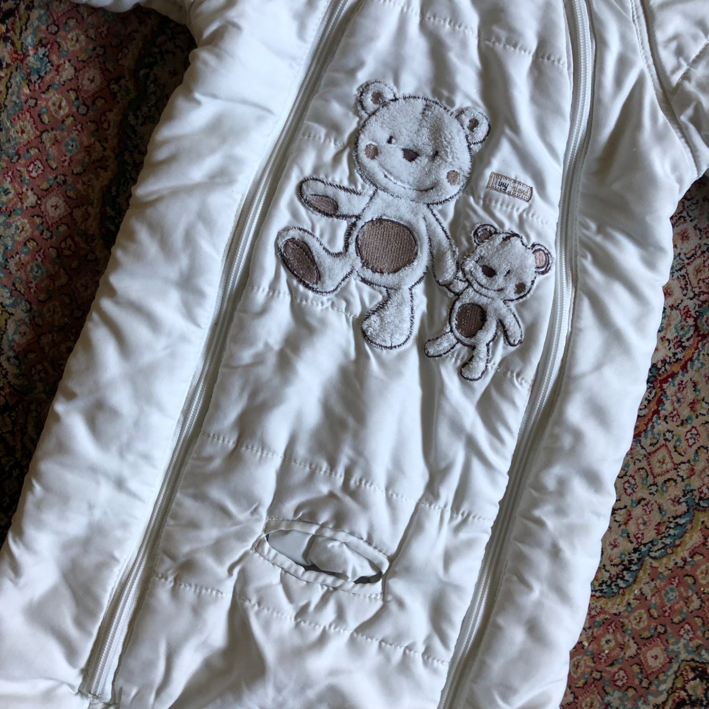 White Bunting Bag, Kids 6 Month (3-6M)