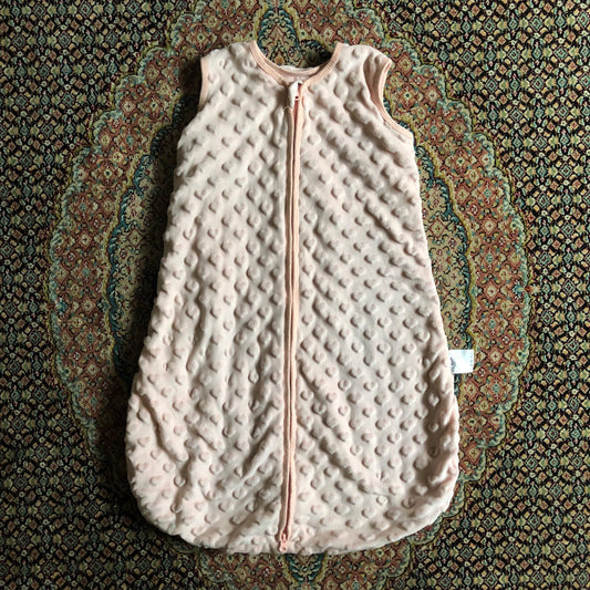 Pink Heart Bubble Sleep Sack, 0-6 Months (Small)