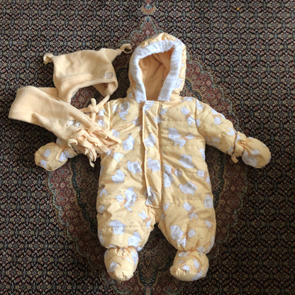 3M Snow Suit Set, Kids 3 Month (0-3M)