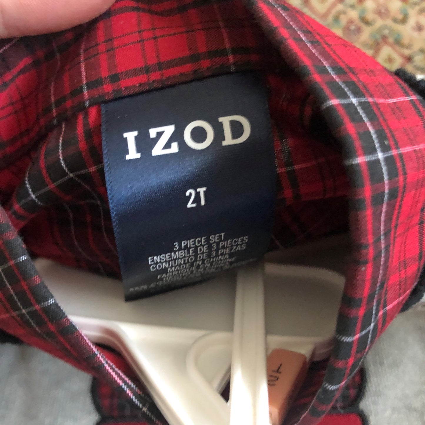 IZOD Christmas Outfit, Kids 2T