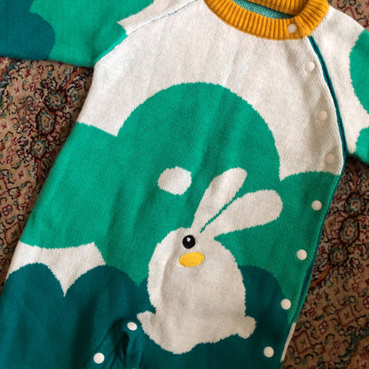 Bunny One Piece Outfit, Kids 12 Month (9-12M)