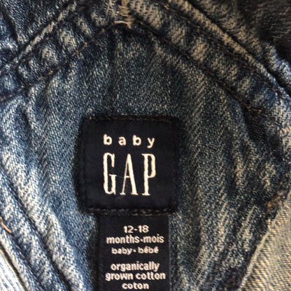 Baby Gap Denim Overalls, Kids 18 Month (12-18M)