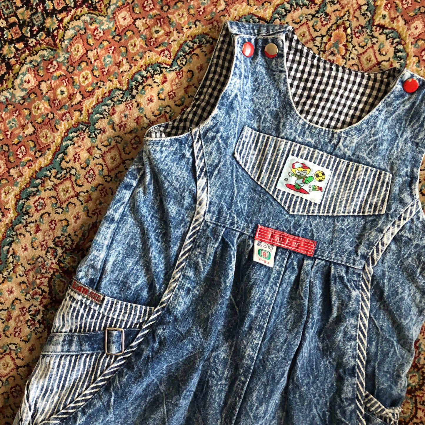 Cute Denim Overalls, Kids 9 Month (6-9M)