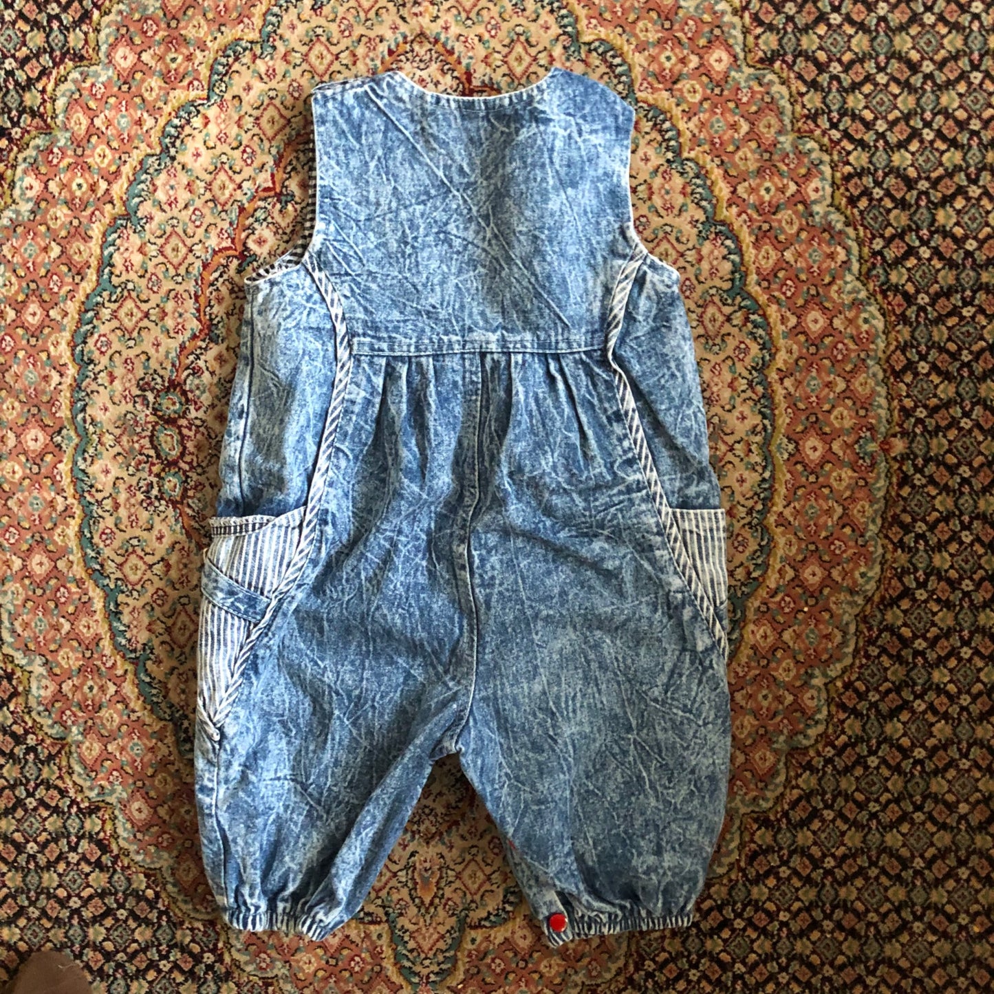 Cute Denim Overalls, Kids 9 Month (6-9M)