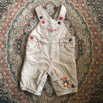 Corduroy Shortalls, Kids 9 Month (6-9M)