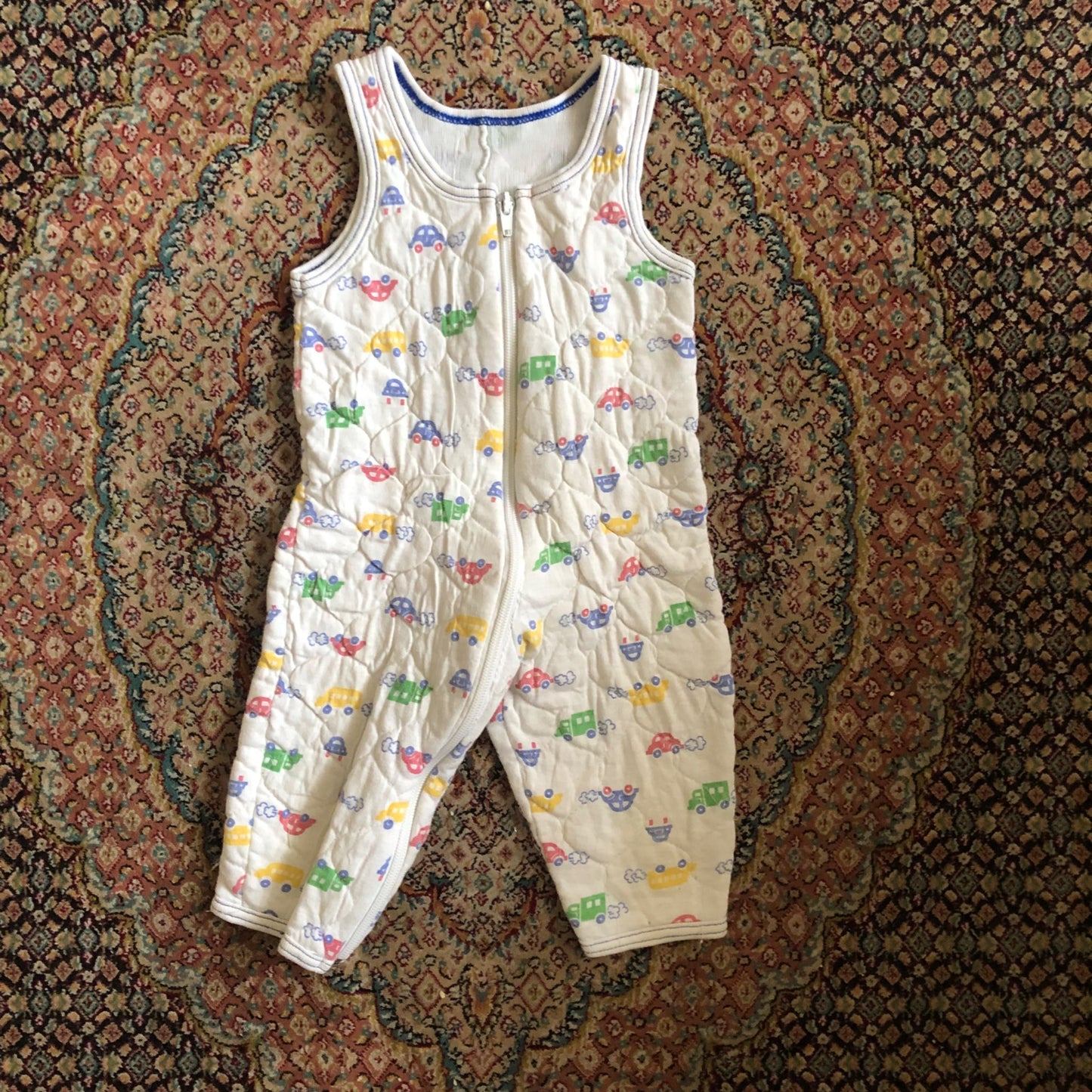 Vintage Car Overalls, Kids 6 Month (3-6M)