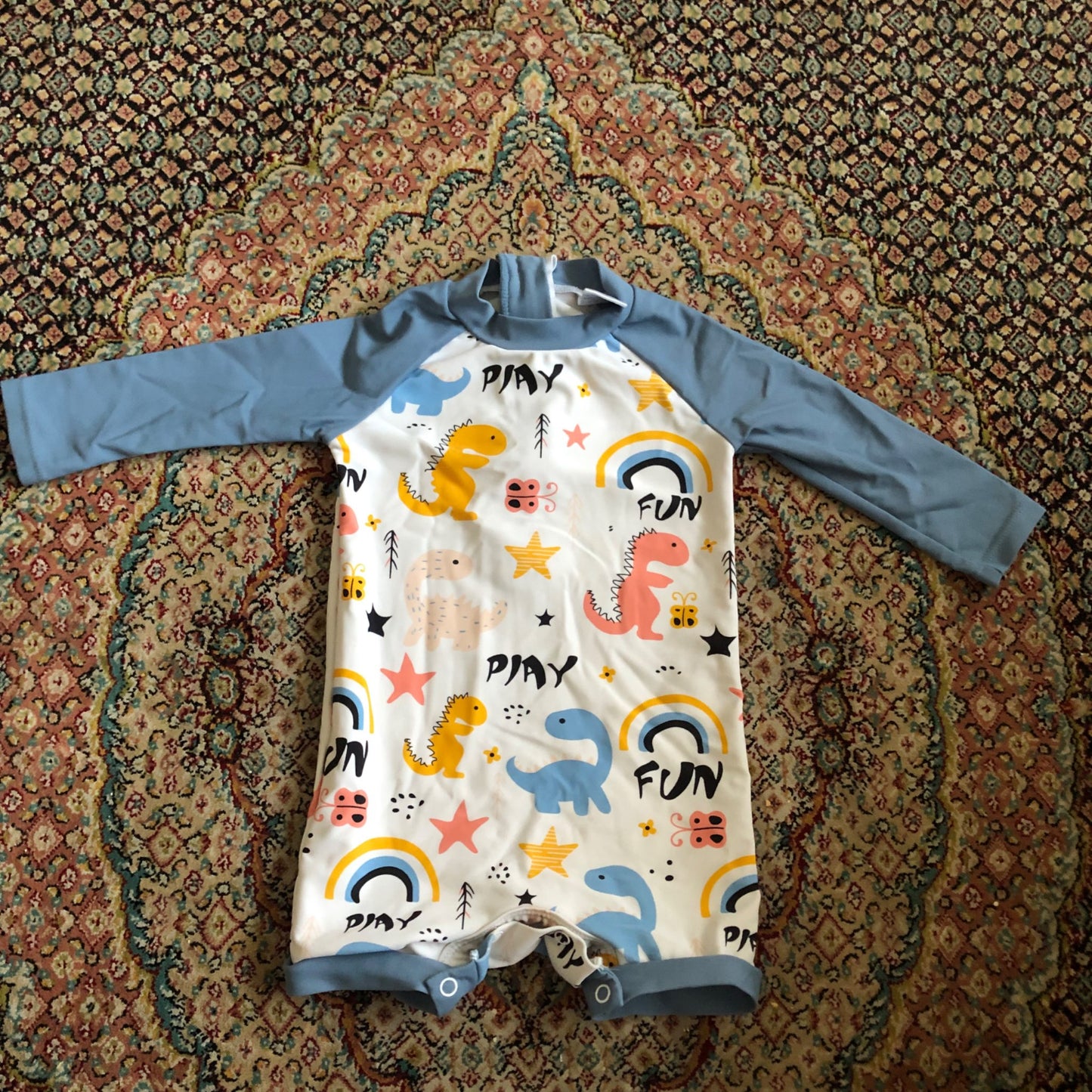Dinosaur Swimsuit, Kids 6 Month (3-6M)