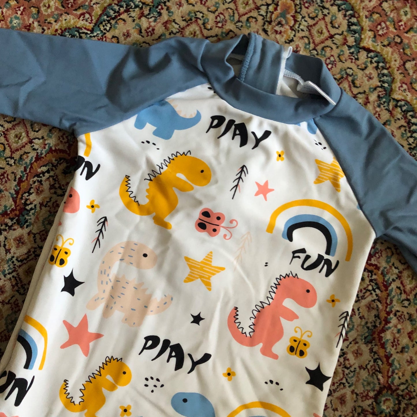 Dinosaur Swimsuit, Kids 6 Month (3-6M)