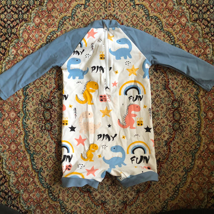 Dinosaur Swimsuit, Kids 6 Month (3-6M)