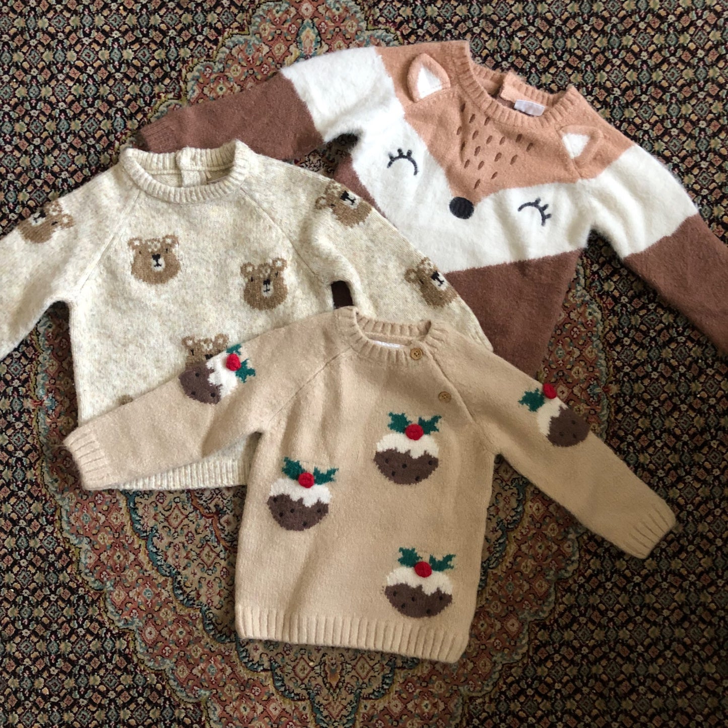 Fred & Flo Sweaters, Kids 12 Month (9-12M)