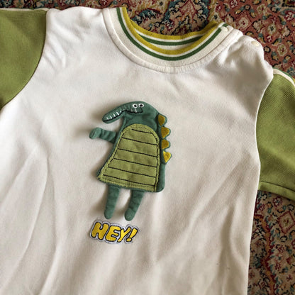 Alligator One Piece Outfit, Kids 12 Month (9-12M)