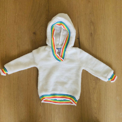 Vintage Rainbow sweater, Kids 6 Month (3-6M)