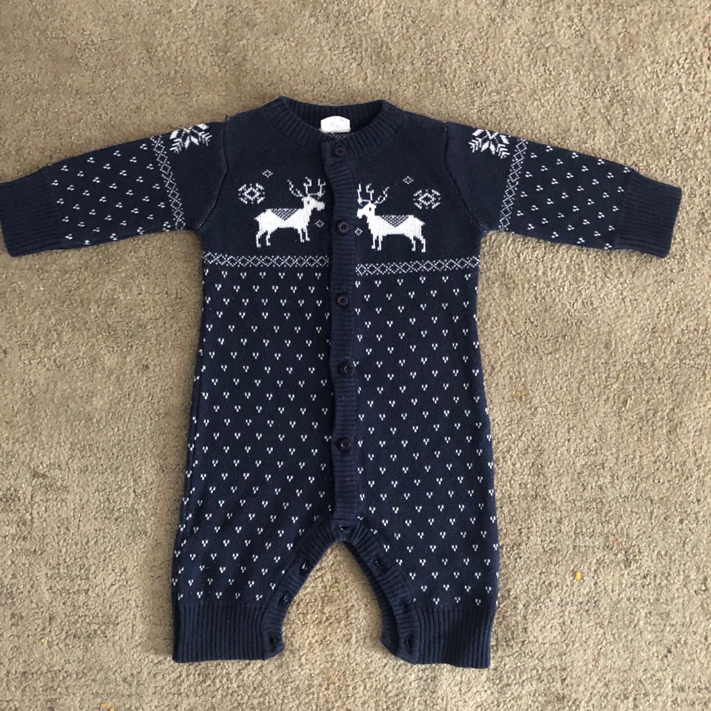 3-6m Christmas Outfit, Kids 6 Month (3-6M)
