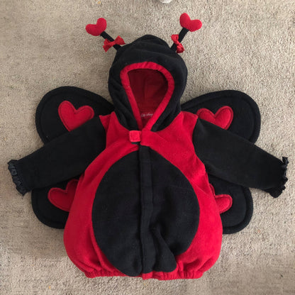 Lady Bug Costume, Kids 12 Month (9-12M)