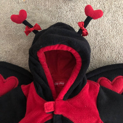 Lady Bug Costume, Kids 12 Month (9-12M)