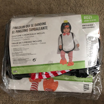 Penguin Costume, Kids 18 Month (12-18M)
