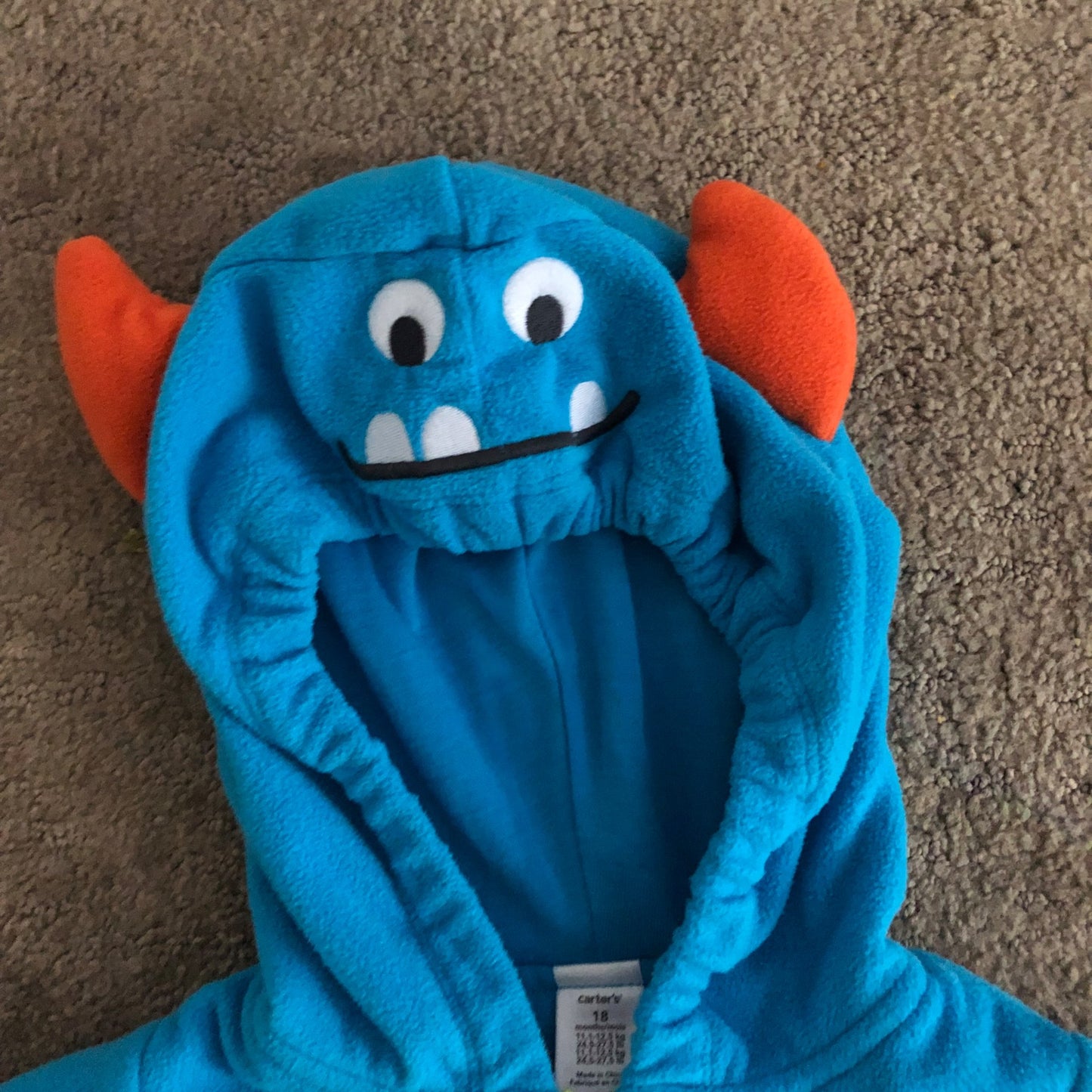 Monster Costume, Kids 18 Month (12-18M)