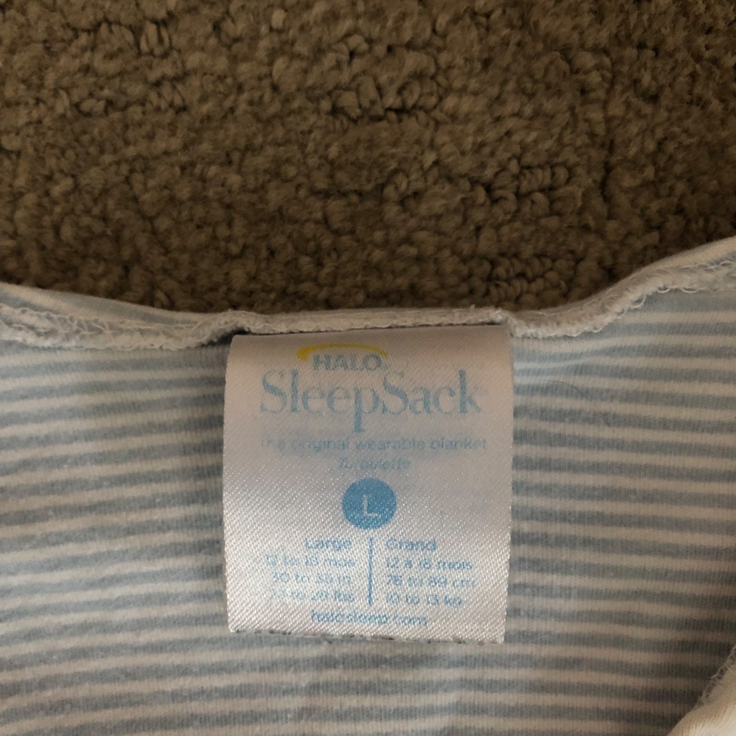 Large Halo Sleep Sack, 12-18 Months (Large)