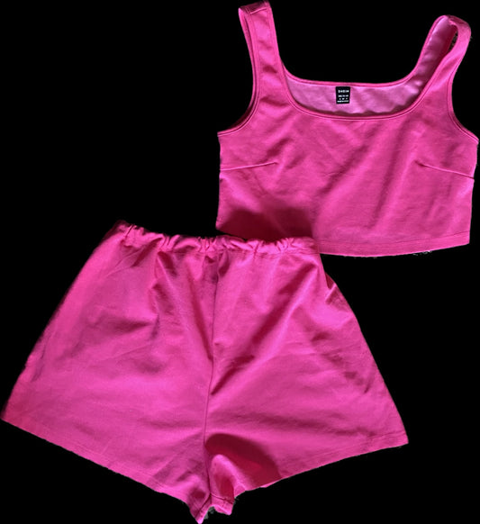 Maternity Tank & Shorts Set, Maternity S (4-6)