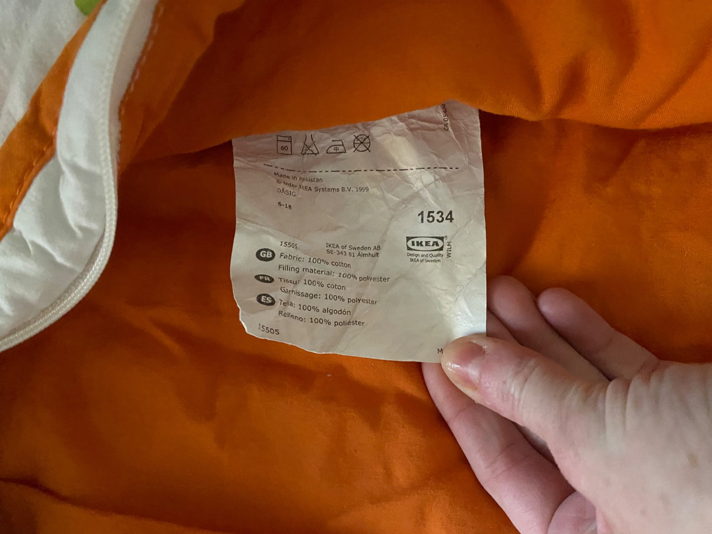 Warm IKEA Sleep Sack, 6-12 Months (Medium)