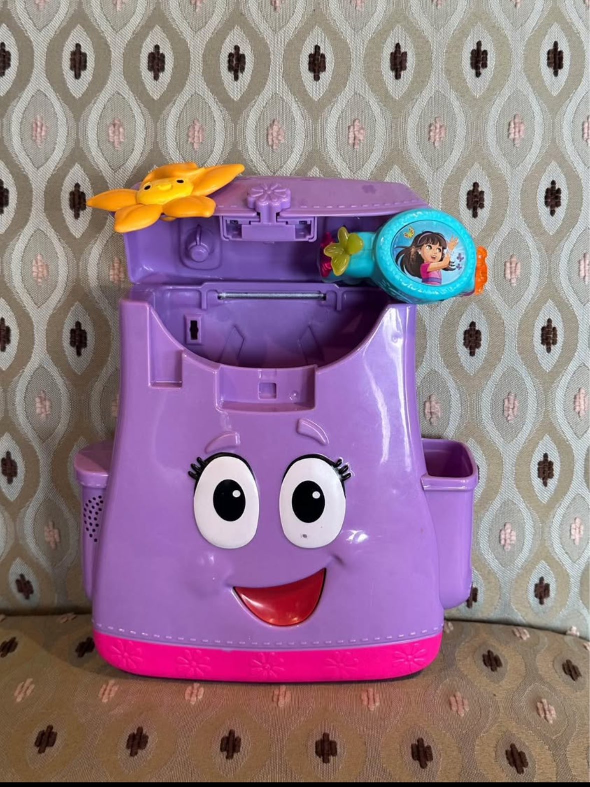 Dora Backpack carry case and bracelet