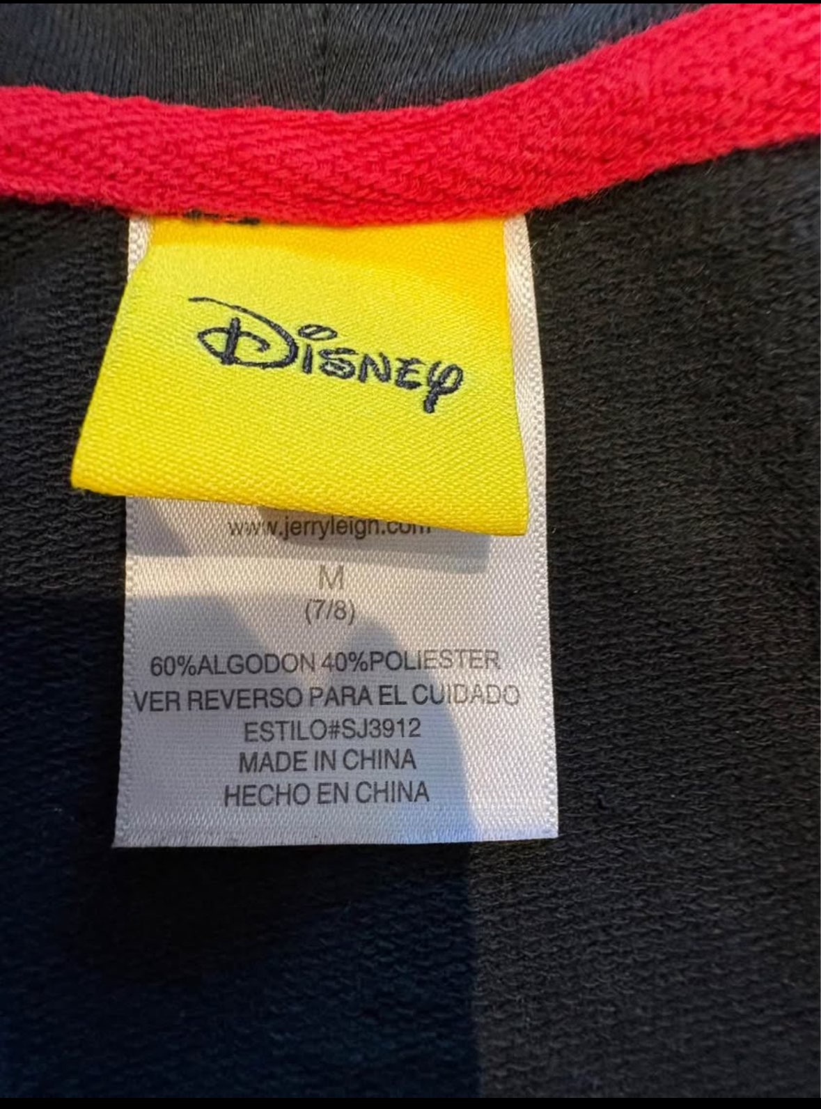 Minnie Mouse Hoodie, Kids 7 & 8 (small)