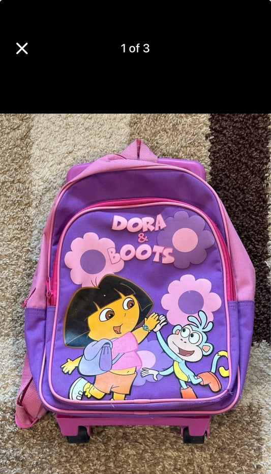 Dora the Explorer Rolling Backpack