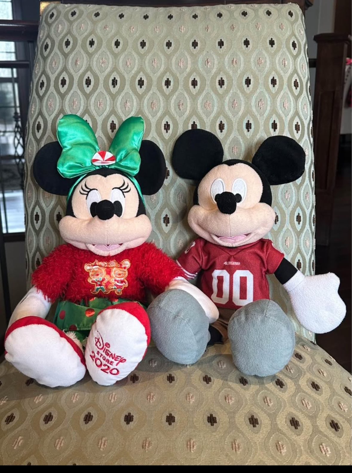 Mickey + Minnie plush