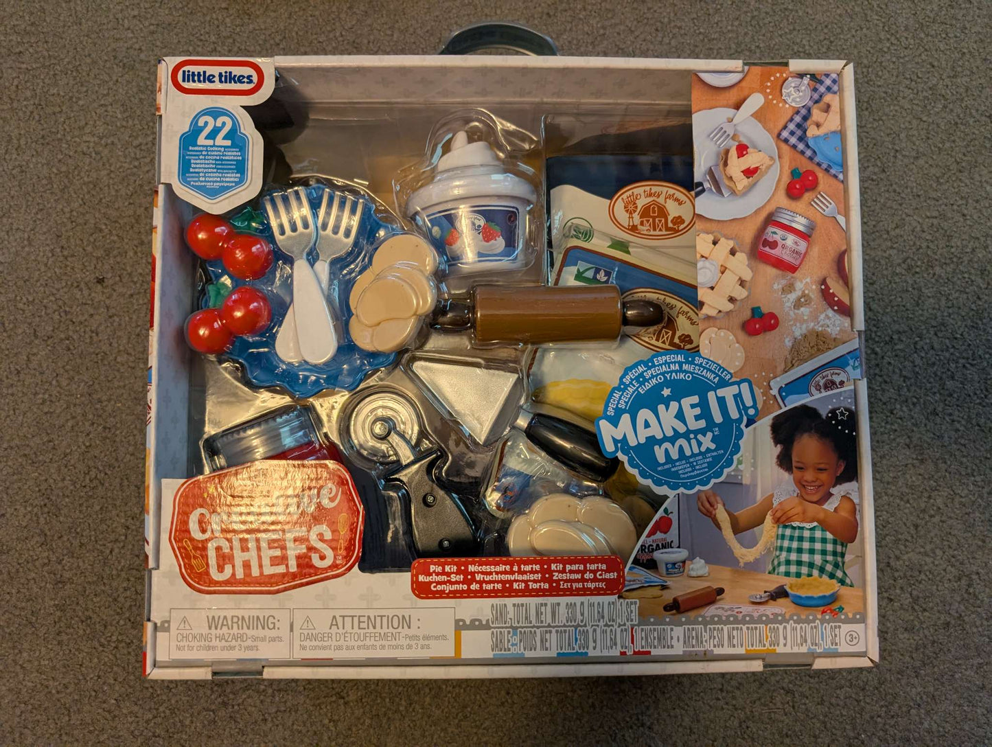 Kitchen food - pie set