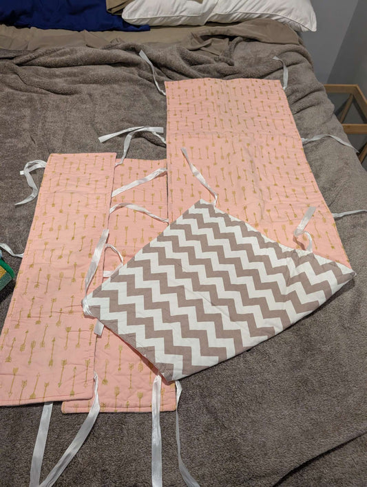 Crib rail covers