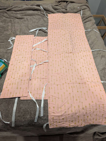 Crib rail covers