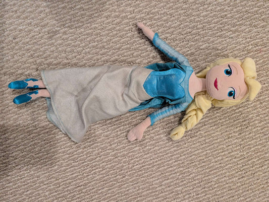 Disney Frozen Elsa Plush Doll – Classic Blue Dress