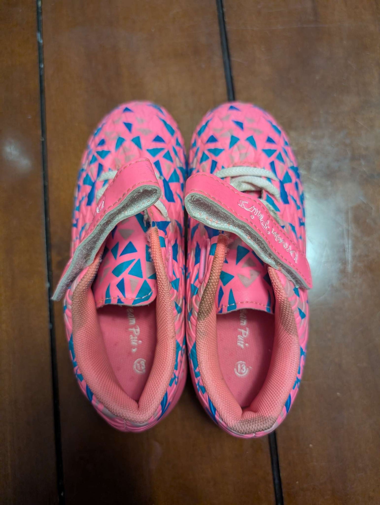 Pink Dream Paris Cleats, Shoes 13 (Kids:4-8yr)