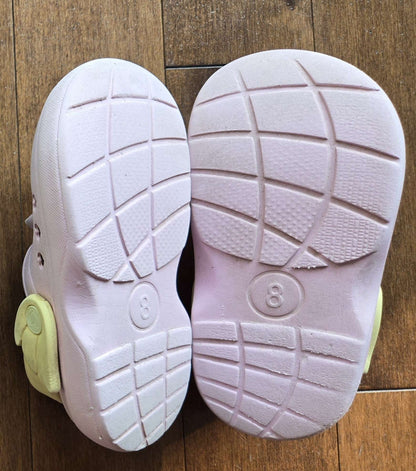 Little kid girls' Unicorn clog sandals, Shoes 8 (Toddler:2-4yr)